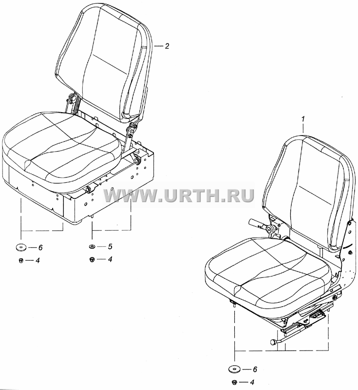 53205-5000120-01 Установка сидений